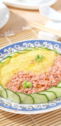 生蒸太极鸡的做法