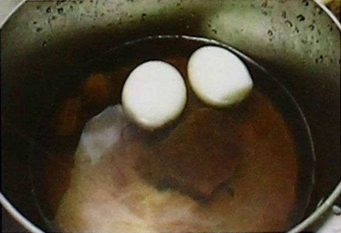 桑寄生首乌鸡蛋汤的做法