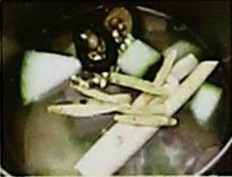 冬瓜薏米猪腰汤的做法