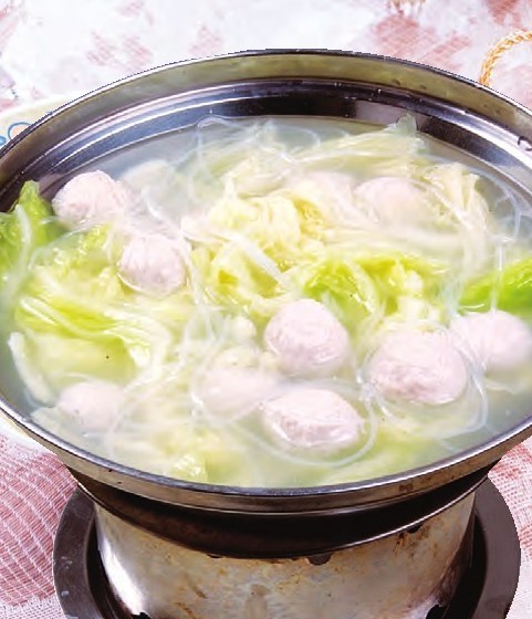 锅仔粉丝丸子锅的做法