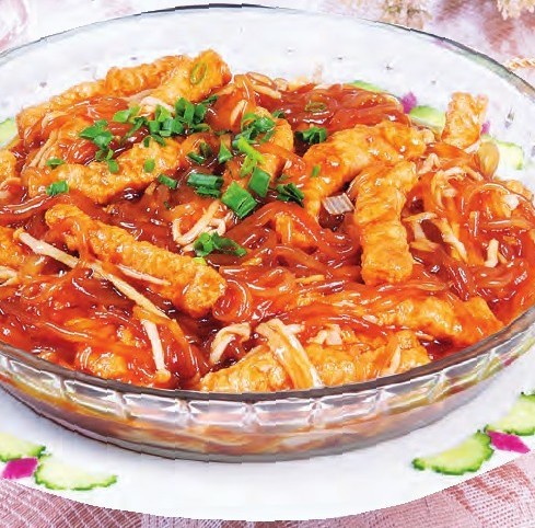 酥肉炖粉条的做法