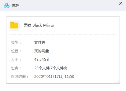 英语/美剧《黑镜(Black Mirror)》全5季+潘达斯奈+圣诞特别篇高清合集英语中字[MP4/43.54GB]百度云网盘下载