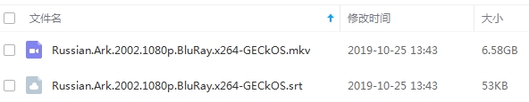 一镜到底长镜头电影《俄罗斯方舟》[MKV/6.58GB]百度云网盘下载