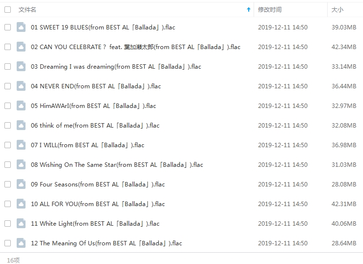 安室奈美惠(Namie Amuro)63张CD合集(1995-2019)无损[FLAC/14.80GB]百度云网盘下载