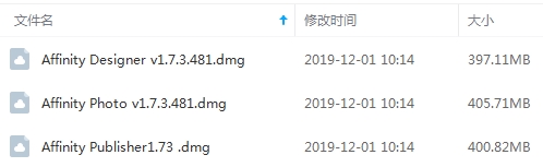 绘画设计修图排版软件《Affinity Photo+Designer+Publisher 1.7.3》Win/Mac破解版[EXE/2.27GB]百度云网盘下载