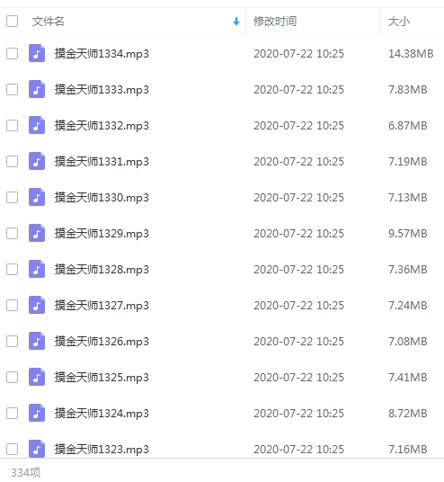 有声小说《摸金天师》紫襟播讲全1334集音频合集[MP3/5.80GB]百度云网盘下载
