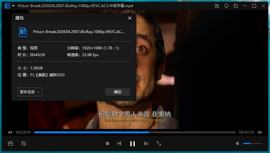 美剧《越狱/Prison Break》全五季88集(含最后一越)高清英语中字合集[MP4/109.37GB]百度云网盘下载