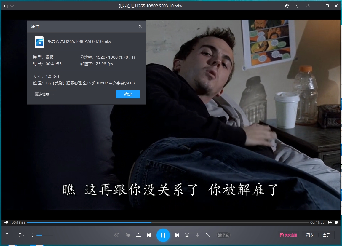 美剧《犯罪心理/Criminal minds》全15季322集高清英语中字合集[MKV/353.52GB]百度云网盘下载