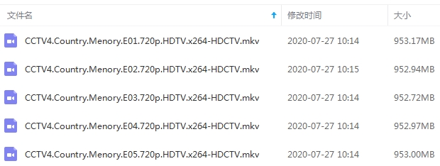 央视纪录片《国家记忆-新中国1949系列》全五集高清国语中字[MKV/4.65GB]百度云网盘下载