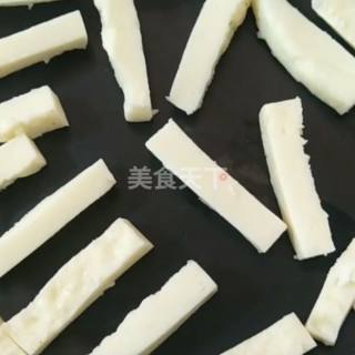 脆皮炸鲜奶的做法步骤：6