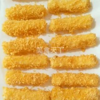 脆皮炸鲜奶的做法步骤：9