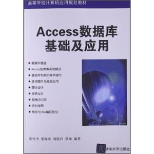 高等学校计算机应用规划教材：Access数据库基础及应用