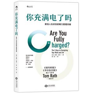 你充满电了吗：激活人生状态的精力管理关键