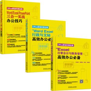 OFFICE职场完美应用：全解WordExcelPowerPoint办公应用（套装共3册）